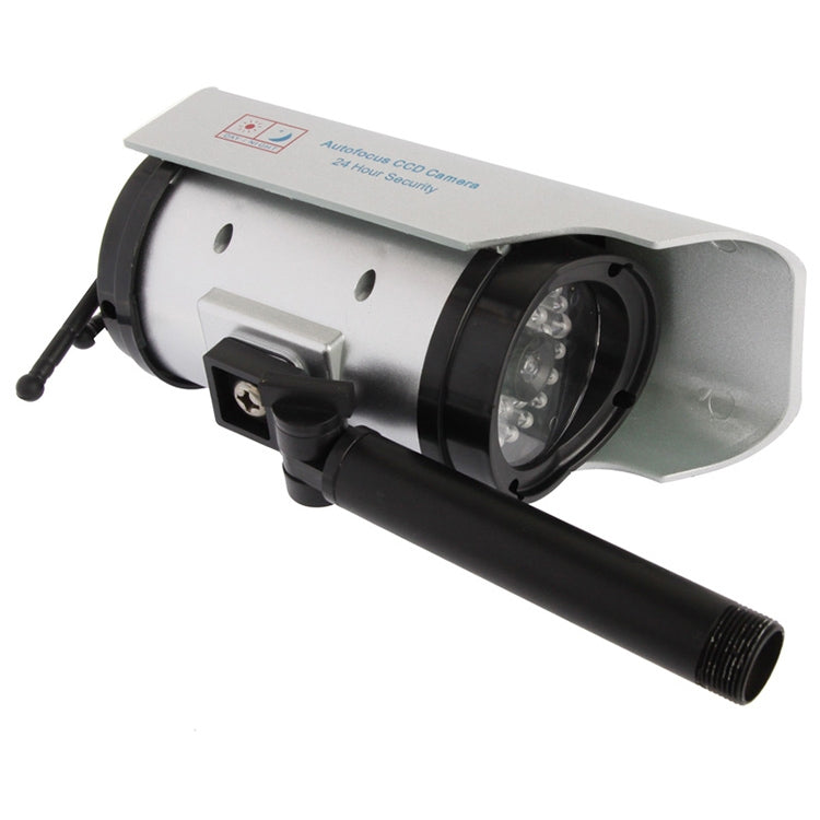 Solar Powered Realistic Looking Dummy Camera with Flashing Red LED Light by bashfashion