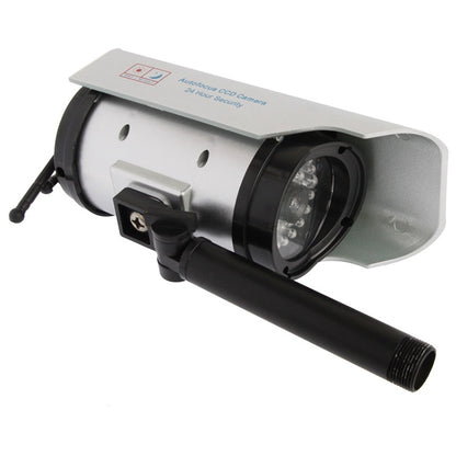 Solar Powered Realistic Looking Dummy Camera with Flashing Red LED Light by bashfashion
