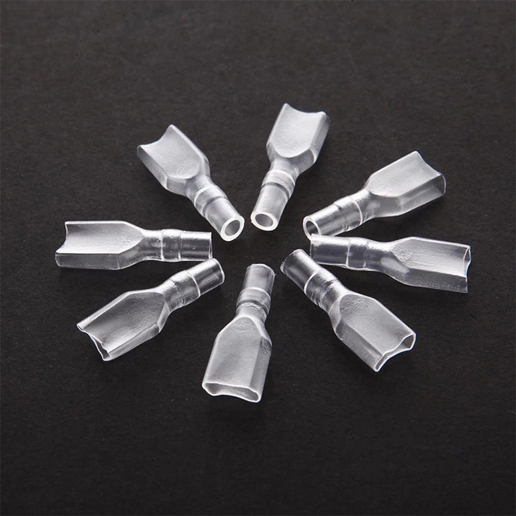 480 x 6.3mm Crimp Terminal Female Spade Connector + Case (480 pcs in one packaging, the price is for 480 pcs) by bashfashion