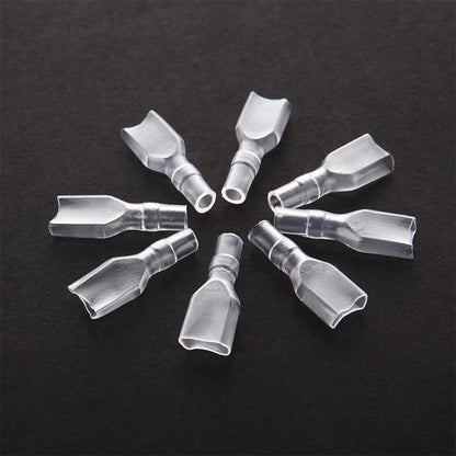 480 x 6.3mm Crimp Terminal Female Spade Connector + Case (480 pcs in one packaging, the price is for 480 pcs) by bashfashion