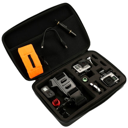 Shockproof Waterproof Portable Travel Case for GoPro, Insta360, DJI and Other Action Cameras Accessories, Size: 32cm x 22cm x 7cm by bashfashion