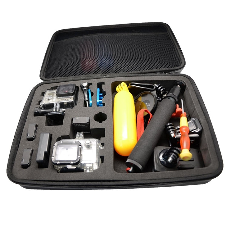 Shockproof Waterproof Portable Travel Case for GoPro, Insta360, DJI and Other Action Cameras Accessories, Size: 32cm x 22cm x 7cm by bashfashion