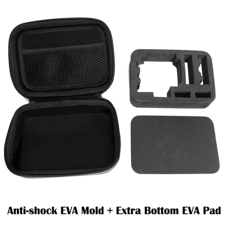 Shockproof Waterproof Portable Travel Case for GoPro, Insta360, DJI and Other Action Cameras Accessories, Size: 16cm x 12cm x 7cm by bashfashion