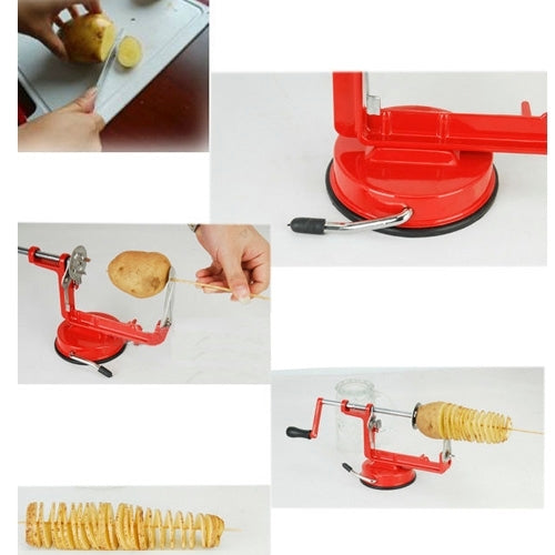 Spiral Potato Slicer, Size: about 21cm x 13cm by bashfashion