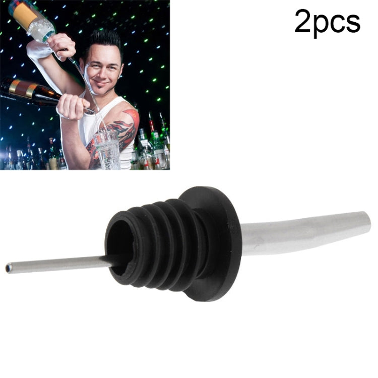2pcs Red Wine Bottle Stopper Reusable Plugger Wine Pouring Device by bashfashion