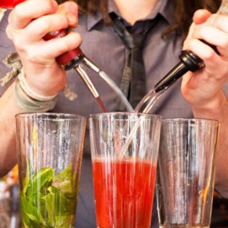 2pcs Red Wine Bottle Stopper Reusable Plugger Wine Pouring Device by bashfashion