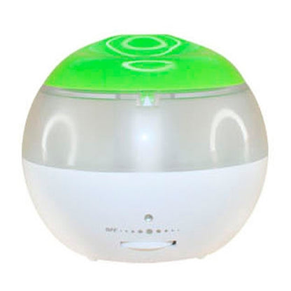 USB Air Humidifier with Mini Red Indicator and Vapour Amount Regulating Switch (White + Green) by bashfashion