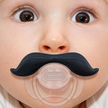 High Quality Funny Infant Mustache Baby Appease Nipple by bashfashion