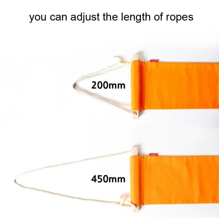 Outdoor Leisure / Office Relax Foot Hammock(Orange) by bashfashion