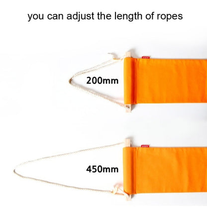 Outdoor Leisure / Office Relax Foot Hammock(Orange) by bashfashion