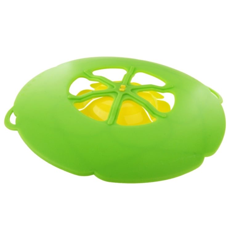 New Spill-Proof, Anti-Flutter and Heat-Resistant Silicone Pot Cover (Ramdom Color Delivery) by bashfashion