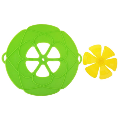 New Spill-Proof, Anti-Flutter and Heat-Resistant Silicone Pot Cover (Ramdom Color Delivery) by bashfashion