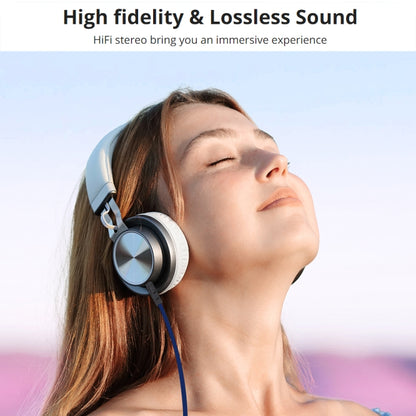 1m Noodle Style Aux Audio Cable 3.5mm Male to Male, Compatible with Phones, Tablets, Headphones, MP3 Player, Car/Home Stereo & More(Blue) by bashfashion