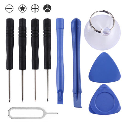 10 in 1 Repair Kits (4 x Screwdriver + 2 x Teardown Rods + 1 x Chuck + 2 x Triangle on Thick Slices + Eject Pin) by bashfashion