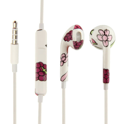 EarPods Wire-controlled Earphone, Random Color & Pattern Delivery by bashfashion