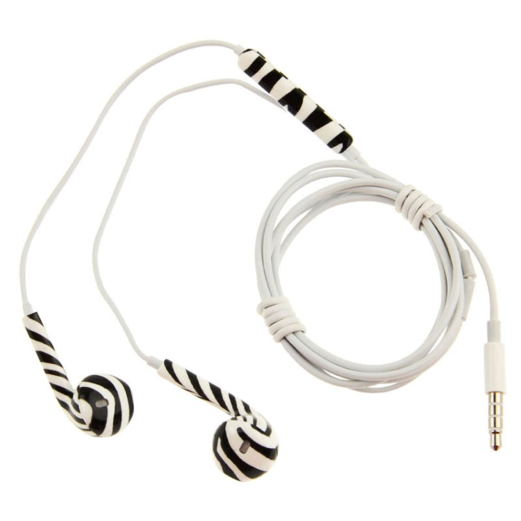 EarPods Wire-controlled Earphone, Random Color & Pattern Delivery by bashfashion