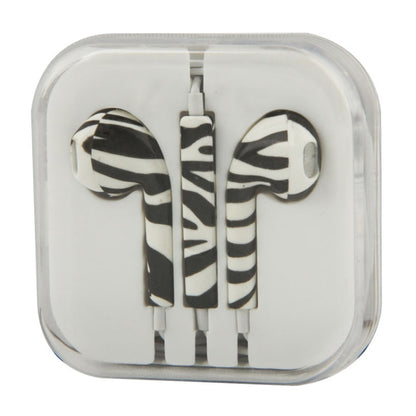EarPods Wire-controlled Earphone, Random Color & Pattern Delivery by bashfashion