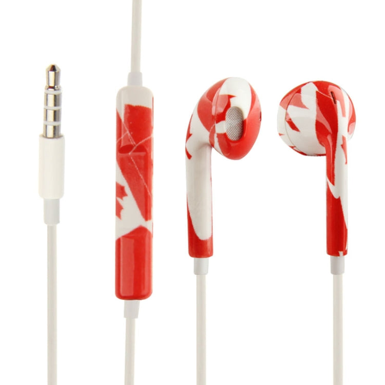 EarPods Wire-controlled Earphone, Random Color & Pattern Delivery by bashfashion