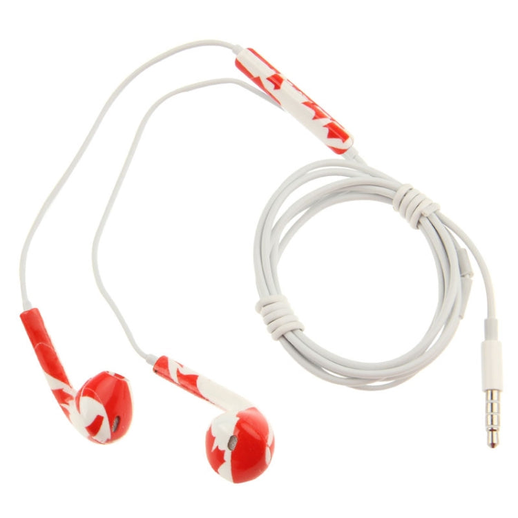 EarPods Wire-controlled Earphone, Random Color & Pattern Delivery by bashfashion