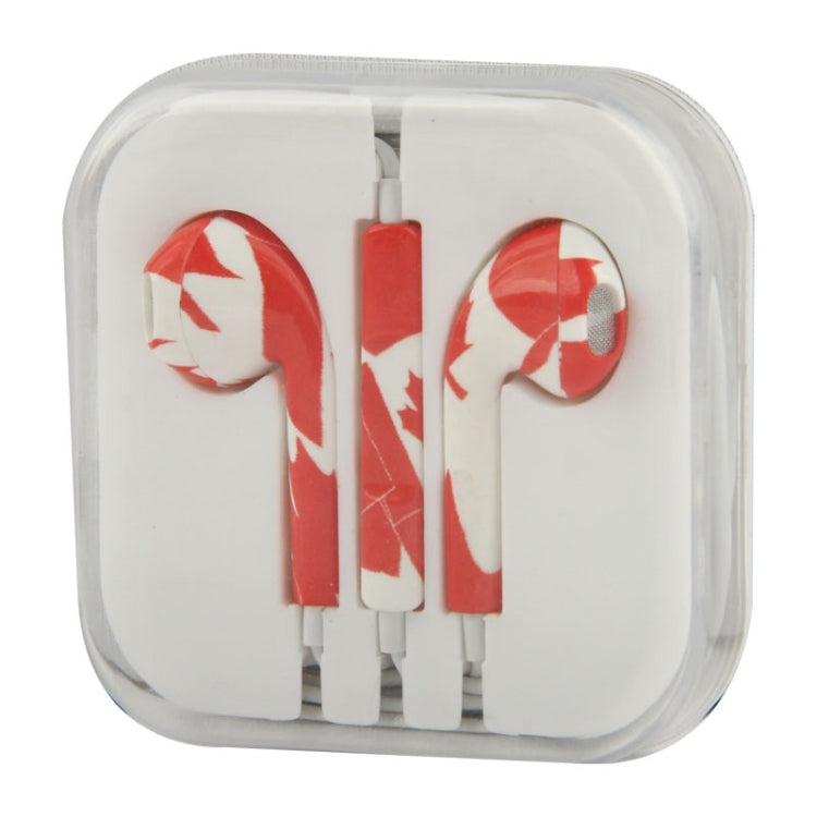 EarPods Wire-controlled Earphone, Random Color & Pattern Delivery by bashfashion