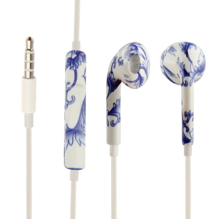 EarPods Wire-controlled Earphone, Random Color & Pattern Delivery by bashfashion