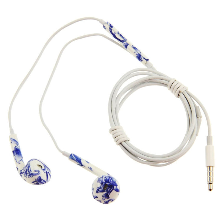 EarPods Wire-controlled Earphone, Random Color & Pattern Delivery by bashfashion