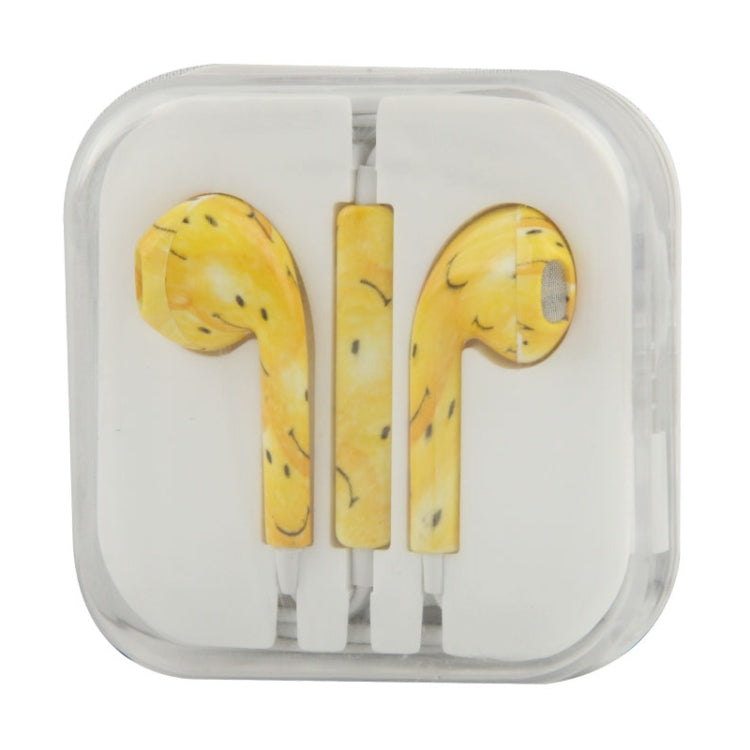 EarPods Wire-controlled Earphone, Random Color & Pattern Delivery by bashfashion