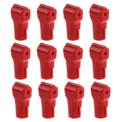 12 PCS Red ABS Display Hook / Security Lock Hook by bashfashion