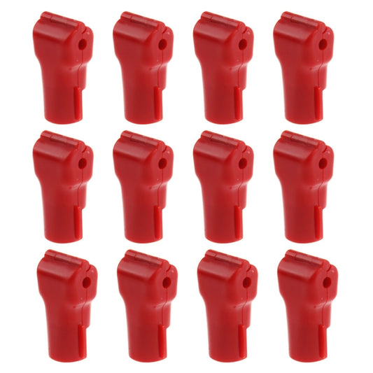 12 PCS Red ABS Display Hook / Security Lock Hook by bashfashion