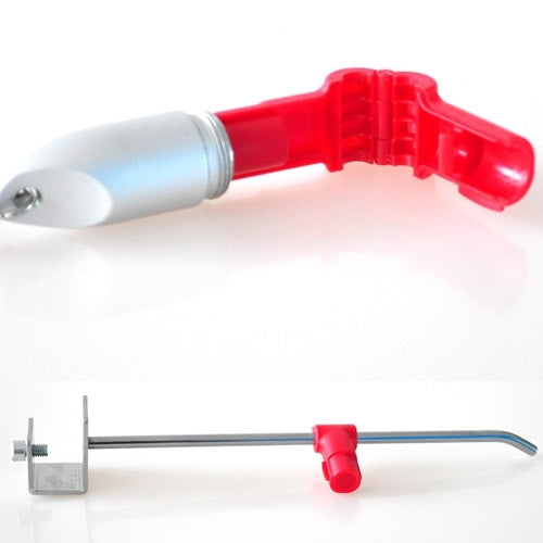 12 PCS Red ABS Display Hook / Security Lock Hook by bashfashion