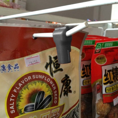 12 PCS 5.0mm Black ABS Display Hook / Security Lock Hook by bashfashion