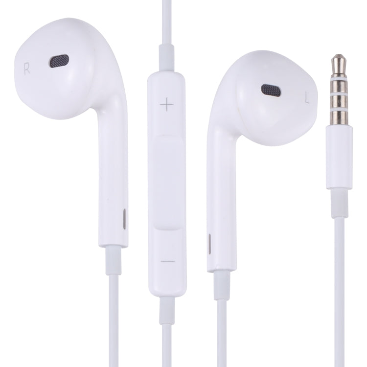 EarPods Wired Headphones Earbuds with Wired Control & Mic(White) by bashfashion