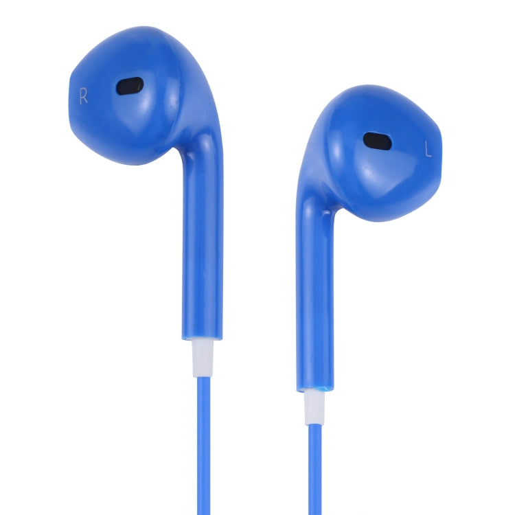 EarPods Wired Headphones Earbuds with Wired Control & Mic(Blue) by bashfashion