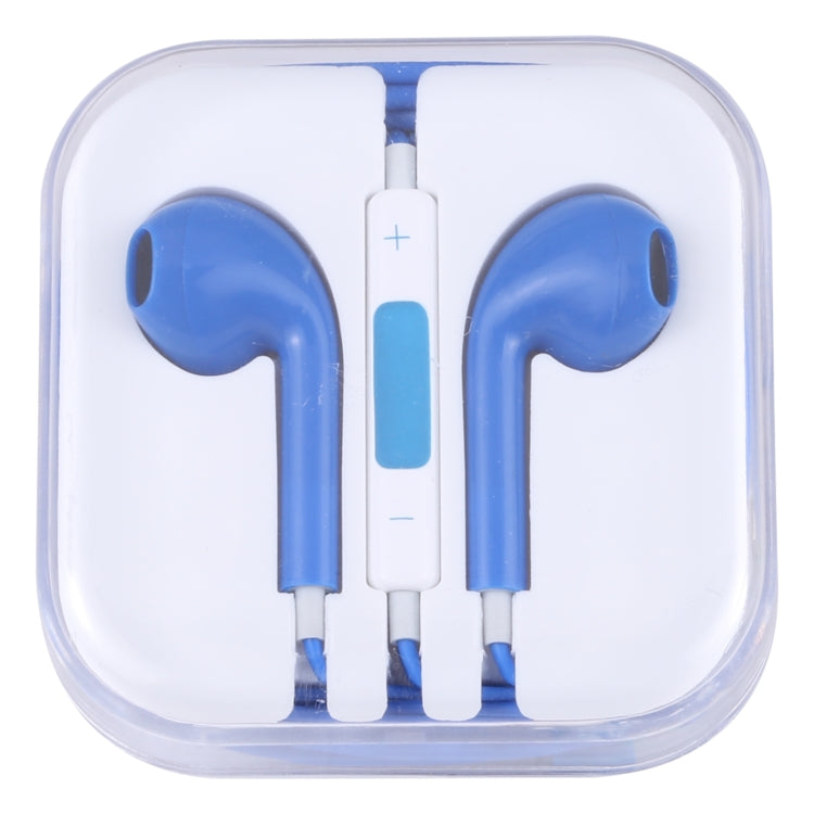 EarPods Wired Headphones Earbuds with Wired Control & Mic(Blue) by bashfashion