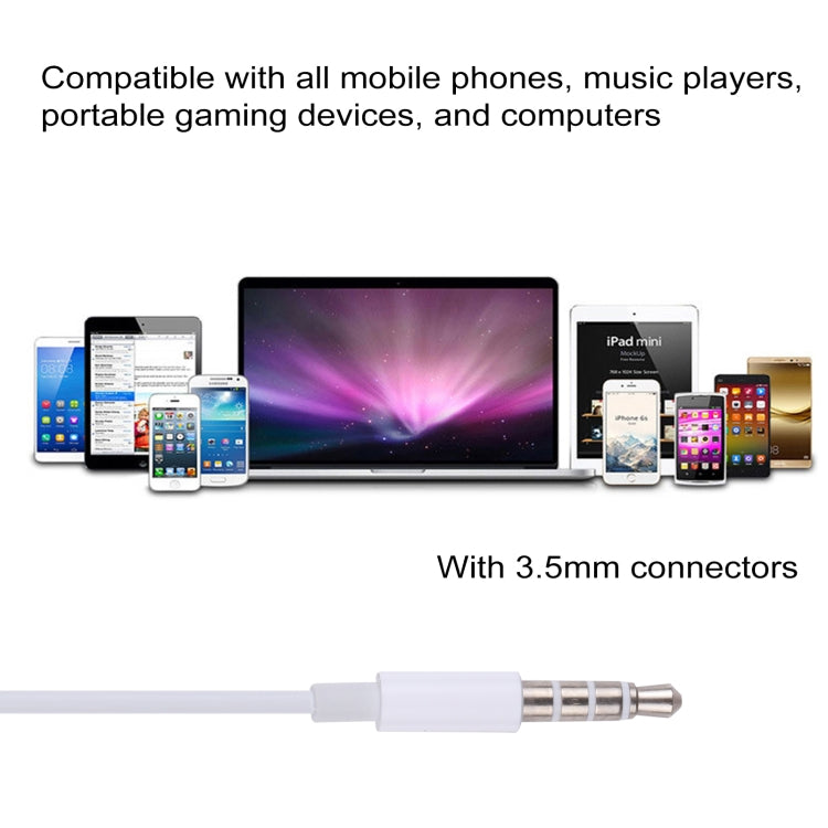 EarPods Wired Headphones Earbuds with Wired Control & Mic(Black)