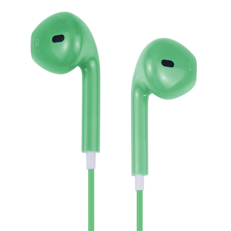 EarPods Wired Headphones Earbuds with Wired Control & Mic(Green) by bashfashion