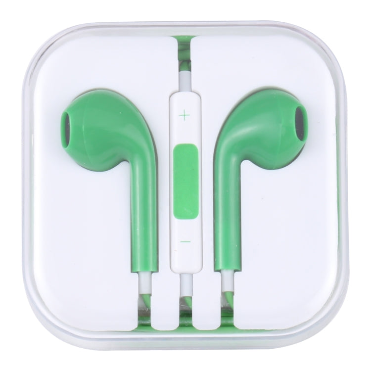 EarPods Wired Headphones Earbuds with Wired Control & Mic(Green) by bashfashion