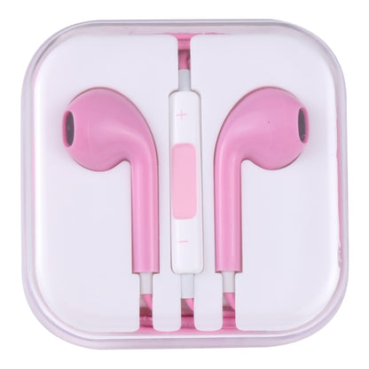 EarPods Wired Headphones Earbuds with Wired Control & Mic(Magenta) by bashfashion