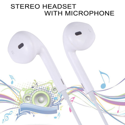 EarPods Wired Headphones Earbuds with Wired Control & Mic(White) by bashfashion