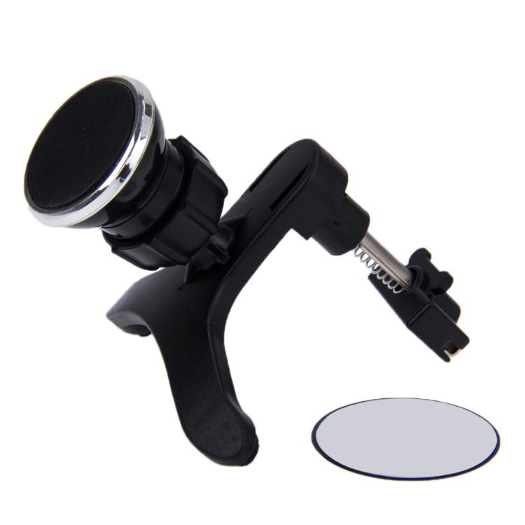 Rotatable Universal Car Air Vent Magnetic Phone Holder Stand Mount, For iPhone, Galaxy, Huawei, Xiaomi, Lenovo, Sony, LG, HTC and Other Smartphones(Silver) by Young Player