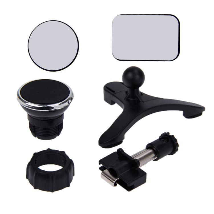 Rotatable Universal Car Air Vent Magnetic Phone Holder Stand Mount, For iPhone, Galaxy, Huawei, Xiaomi, Lenovo, Sony, LG, HTC and Other Smartphones(Silver) by Young Player