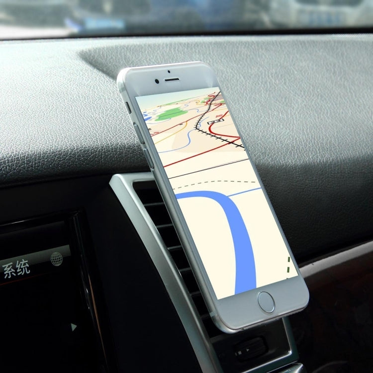 Young Player Car Magnetic Air Vent Mount Clip Holder Dock, For iPhone, Galaxy, Sony, Lenovo, HTC, Huawei, and other Smartphones(Black) by Young Player