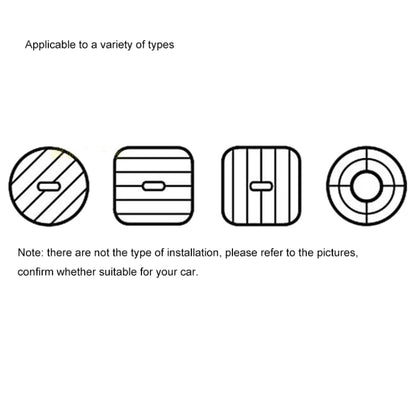 Young Player Car Magnetic Air Vent Mount Clip Holder Dock, For iPhone, Galaxy, Sony, Lenovo, HTC, Huawei, and other Smartphones(Black) by Young Player