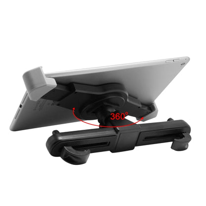 Universal 360 Degrees Rotation Car Headrest Mount Holder, For iPad, Samsung, Lenovo, Sony and Other Tablet PC(Black) by Young Player