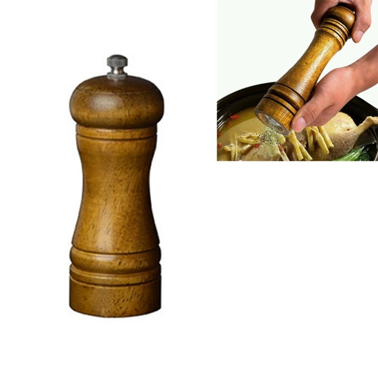 Length Classical Wooden Pepper Spice Salt Mill Grinder Muller by bashfashion