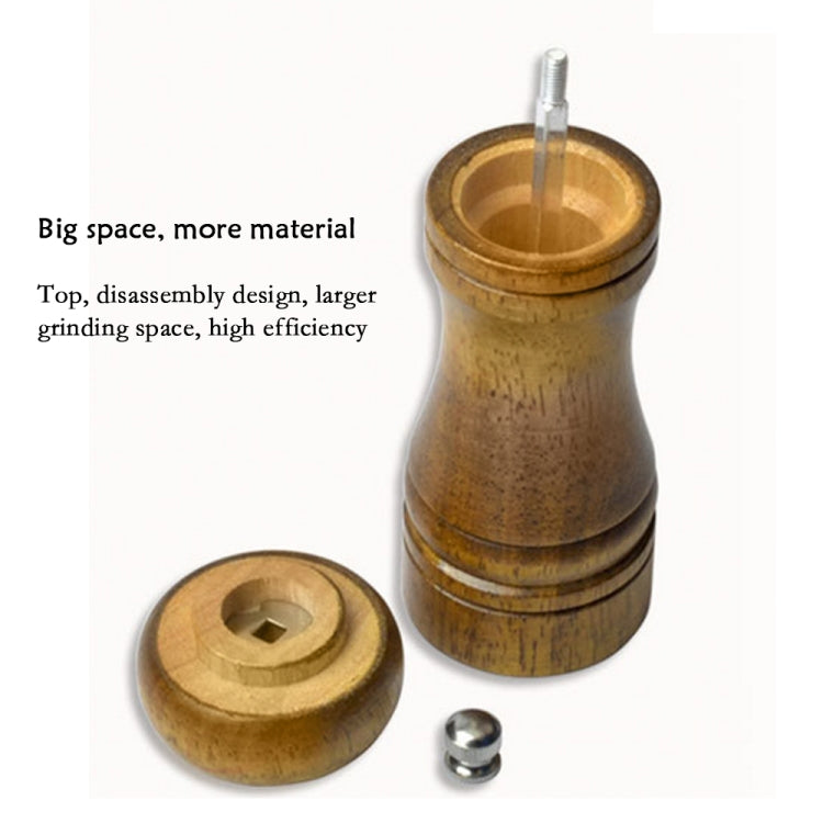 Length Classical Wooden Pepper Spice Salt Mill Grinder Muller by bashfashion