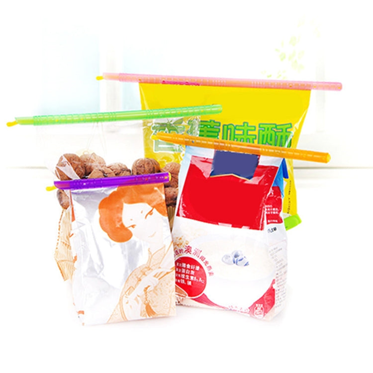 3 x Revolutionary Big Size Plastic Slide & Store Bag Sealer Keeping Fresh Bag Sealing Bar Rod Stick Strip by bashfashion