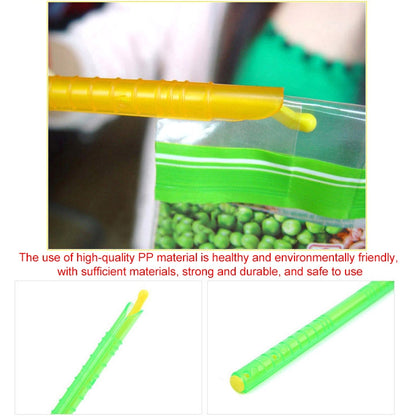 3 x Revolutionary Big Size Plastic Slide & Store Bag Sealer Keeping Fresh Bag Sealing Bar Rod Stick Strip by bashfashion