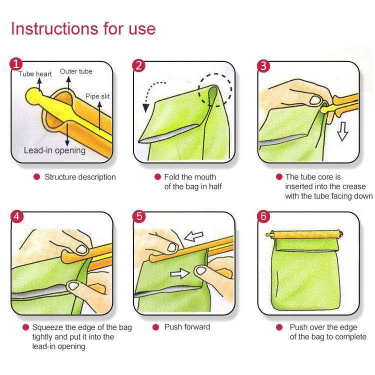 3 x Revolutionary Big Size Plastic Slide & Store Bag Sealer Keeping Fresh Bag Sealing Bar Rod Stick Strip by bashfashion