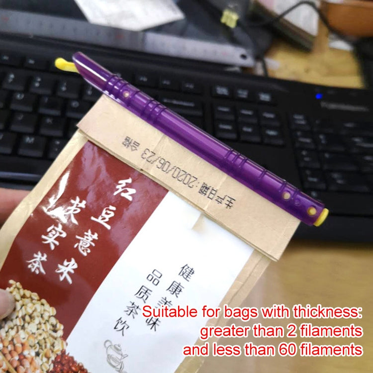 3 x Revolutionary Big Size Plastic Slide & Store Bag Sealer Keeping Fresh Bag Sealing Bar Rod Stick Strip by bashfashion